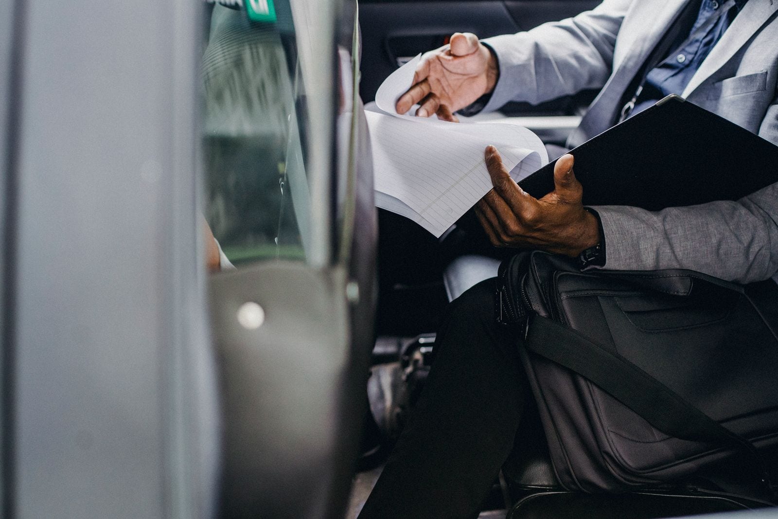 Paperwork and documentation for an accident support claim